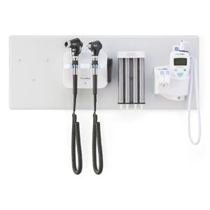 Welch Allyn Integrated Wall System, PanOptic Ophthalmoscope, Macroview Otoscope, iExaminer, with SureTemp
