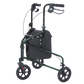 Rhythm Healthcare Rally Lite Aluminum 3 Wheel Walker with Tote, Various Options