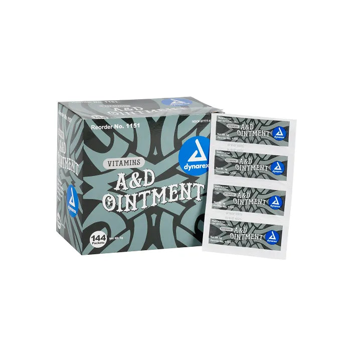 Dynarex Vitamins A&D Ointment Without Lanolin 5g Packet