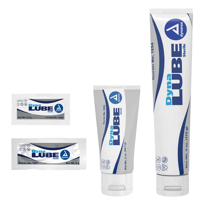 Dynarex DynaLube Lubricating Jelly, Various Options